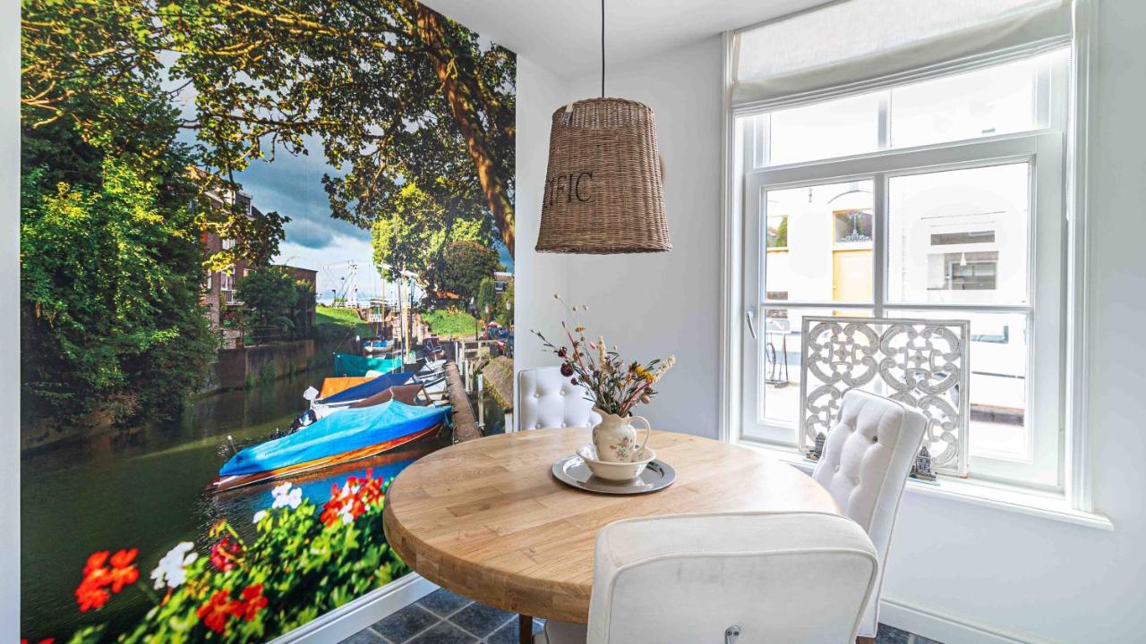 B&B Zilverstad Huisje Havenzicht Schoonhoven Exteriör bild